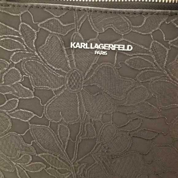 Karl Langford black purse